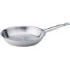 Baldassare Agnelli Pentole Agnelli COIX3111E36 Padella con Manico, Acciaio, Argento, 36 cm