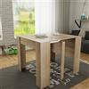 Arreditaly Tavolo Consolle Allungabile New York Plus Fino A 3 Metri, Tavolo 14 Posti Salvaspazio Multiposizione, Design Moderno Ed Elegante, Consolle Per Casa E Ufficio, 78 x 51 x 90 cm, Colore Rovere...