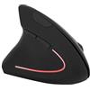 Fdit Mouse Ottico Verticale, Mouse Wireless per Mancini Mouse Ergonomico Wireless a 2,4 GHz per Computer Laptop PC, Mouse Ottico 2000 DPI con Ricevitore USB
