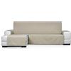 EYSA copridivano antimacchia per chaise longue lato sinistro colore lino design Genna