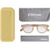 L10 Srl Glasses Yellow Peach +1,5 Popme