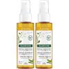 Klorane Olio al Tamanu BIO e Monoï 100ml- Capelli esposti sole 2x100 ml