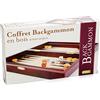 Cartamundi France Cartes Smir - Cofanetto Backgammon in Legno di Mogano con riflessione e strategia, Gioco Tradizionale, Gioco e Accessori in Legno
