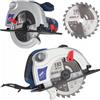 Dedra Sega circolare manuale DEDRA DED7925 forte 1500 W, Ø 185 mm, profondità di taglio massima 66 mm, peso ergonomico 4,4 kg, impugnatura morbida
