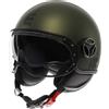 MomoDesign Casco Jet MomoDesign - Fgtr Evo - Mono Opaco Verde Nero