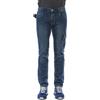 U-POWER DON'T WORRY... BE HAPPY! U-Power - Pantalon de Travail Slim Bleu Foncé World M Bleu Foncé