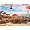 Educa - Genuine Puzzles. Faro rocoso. Puzzle per adulti. 1500 pezzi