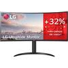 LG Monitor Gaming LG 34UC75WAEU Wide Quad HD 34 Curvo LED