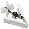 Gardinia Ganci a X con Clip, Bianco, 20 unità