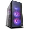 DeepCool Case DeepCool MATREXX55 MESH - Mid-Tower ATX, finestra a battente in vetro temperato, 3 ventole integrate A-RGB