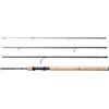 Berkley Lightning HT II Canna da pesca spinning da viaggio - Carbonio leggero 24HDC, design compatto a 4 pezzi, per pescatori di pesci predatori d'acqua dolce e salata, 2,89m