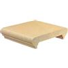 IMER Coprimuro In Cemento Interno 11,5 Cm Idrofugato Doppio Toro Giallo Tufo Imer