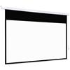 HOMCOM Telo Proiettore 100 Pollici con Telecomando, in PVC e Metallo, 253Lx7.5x168 cm, Bianco|Aosom