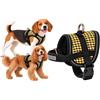 Flamingo Cane Pettorina Eeny Meeny Giallo & Nero M 18-28cm 36-46cm 10cm 15mm