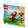 LEGO 30581 CREATOR LORO TROPICAL, 6+ anni