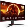 AOC Monitore 68,6cm/27 (2560x1440) AOC Gaming G2 Q27G2E/BK QHD NUOVO