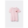 Tezenis T-shirt Cotone Girocollo Con Paillettes Bimba Bambina