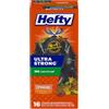 Hefty Sacchetti per la spazzatura ultra resistenti per prato e foglie, 39 galloni, 16 pezzi