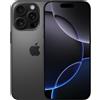 Apple iPhone 16 Pro Ricondizionato Buono (B), Titanio nero, 256 GB