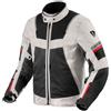 Rev'it Giubbotto Moto Tessuto Rev'it TORNADO 4 H2O Argento Nero