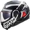 Ls2 Casco Moto Modulare P/J LS2 FF910 ADVANT II TAPE Nero