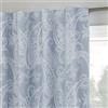 Sun Zero Pedra Paisley Ricamo 100% Blackout Back Tab Tenda a Pannello, 101,6 x 213,4 cm, Blu Tranquillo