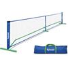 flybold Reti per pickleball, attrezzatura portatile di dimensioni regolamentari, pali in metallo ad incastro leggeri e robusti, con borsa per il trasporto, per campi da gioco per palline da sottaceto,