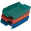 METHODO Vaschetta portacorrispondenza PS7Star - 25,5 x 35,5 x 6,5 cm - verde - Methodo (unità vendita 1 pz.)