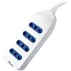 MKC Presa multipla - 4 prese standard italiano - cavo da 1.5 mt - MKC (unità vendita 1 pz.)