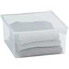 TERRY Contenitore multiuso Light Box L - 37,8x39,6x18,5 cm - 23 L - plastica - trasparente - Terry (unità vendita 1 pz.)
