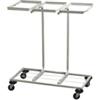Medial Carrello mobile Triflux - 83,3x36x90 cm - con ruote - 3 portasacco da 100 L ciascuno - acciaio - Medial (unità vendita 1 pz.)