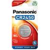 PANASONIC Micropila CR2450 - litio - Panasonic - blister 1 pezzo (unità vendita 1 pz.)
