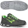 U-Power Calzatura di sicurezza Yoda S3 SRC Red Lion - pelle nabuk idrorepellente - numero 35 - grigio scuro-verde - U-Power (unità vendita 1 pz.)