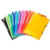 EXACOMPTA Cartelle 3L con elastici Iderama - A4 - 10 colori assortiti - Exacompta (unità vendita 25 pz.)