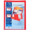 EXACOMPTA Cartella di presentazione con 2 alette Kreacover - A4 - PP - rosso - Exacompta (unità vendita 1 pz.)