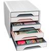 CEP Cassettiera Smoove 7-111 Mineral - 5 cassetti - 36 x 28,8 x 27,1 cm - multicolore - Cep (unità vendita 1 pz.)