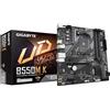 GIGABYTE B550M K Scheda madre - CPU AMD Ryzen 5000, fino a 4733 MHz DDR4, 1xPCIe 4.0 + 1xPCIe 3.0 M.2, LAN 1GbE, USB 3.2 Gen 1