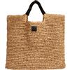 SUNDEK MAXI BORSA IN PAPER STRAW INTRECCIATA Mare