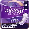 Always Discreet Always prodotto Discreet Incontinence Pads For Women Ultimate Night con qualità pratica per uso quotidiano