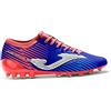 Joma Propulsion Cup 2302 Bianco Nero Artificiale Grass, Scarpe da Ginnastica Uomo, Royal Arancione Fluoro, 41 EU