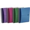 Oxford quaderno linea Office Urban, A6, 5 mm, 180 pagine, 1 pezzo colore casuale