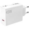 ASKUBSKU Caricatore 45W per Xiaomi Redmi Note 14 Pro 5G, Ricarica Turbo Spina di Ricarica Rapida per Caricabatterie da Cellulari Mobile per Xiaomi Poco X7 M7 Pro M6 Mi Pad 7 6 5 Redmi K80Pro, Solo Adattatore