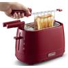 DE LONGHI TOSTAPANE 550W REG.TOSTATURA ROSSO CTLAP2203.R