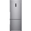 LG ELECTRONICS FRIGO COMBI 451LT H185-L70 NF E INOX GBB567PZCMB