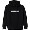Dua Lipa Sony Felpa con Cappuccio Dua, Nero, XL Unisex-Adulto