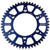 SCAR Corona Ergal Compatibile con YAMAHA YZ YZF WRF YZFX 125 250 450 99-26 FANTIC XX XXF XE XEF 21-26 - Blu - 50 denti