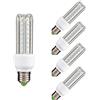 TECNOLUX EURO-Lampadina Led 3U Tube E27 6400 K Luce fredda 7W (Pack5)