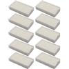 LEZHISNUG 10 filtri HEPA per aspirapolvere ILILIFE, filtri di ricambio per aspirapolvere robot aspirapolvere ILIFE V3, V3S, V3S Pro, V5, V5S, V5S Pro 2 V5s Plus Noisz S5
