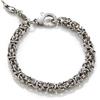 Giovanni Raspini / Catene / bracciale maglia bizantina mini / argento - 7402