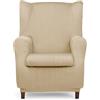 Eysa copripoltrona elastica bergere colore crudo design Luz